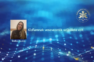 Kisfiamnak vesevezeték szűkülete volt – Borka Zsuzsa